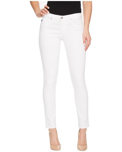 AG Jeans The Legging Ankle In White