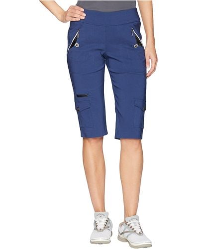 Jamie Sadock New Skinnylicious 24.5 Knee Capris (moonlit Navy) Women's Capri - Blue