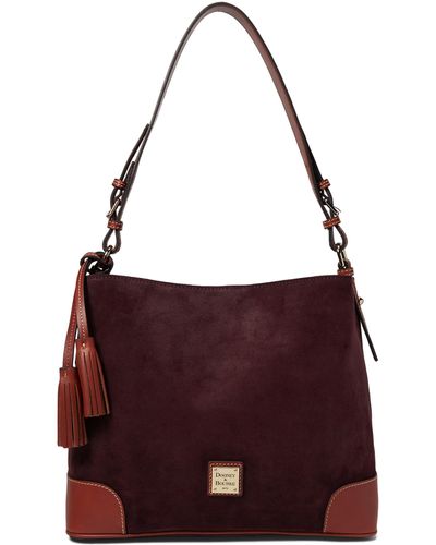 Sac Fourre-tout Dooney & Bourke - Bandoulière Longue - Cuir - Occasion (intérieur Un Peu Sale)