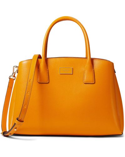 Kate Spade Serena Saffiano Leather Satchel - Orange