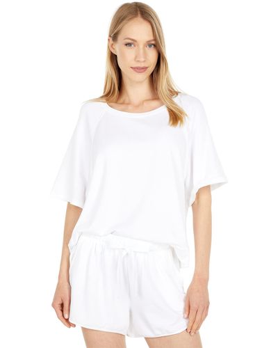 Eberjey Blair Meadow Sweatshirt - White
