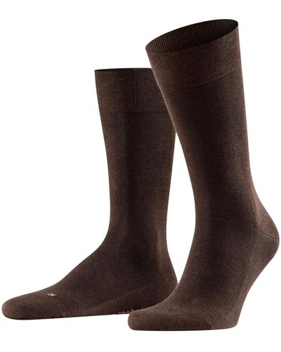 FALKE Sensitive London Cotton Socks - Brown