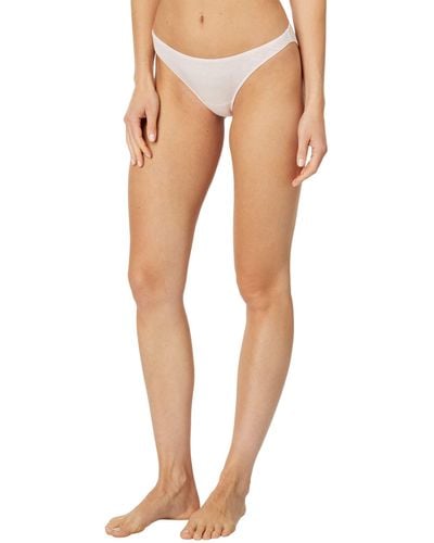 Calvin Klein Sheer Marquisette Smooth Thong QF1681 - Macy's