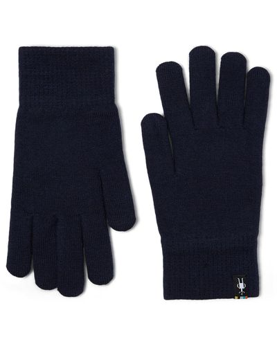 Smartwool Boiled Wool Gloves - Blue