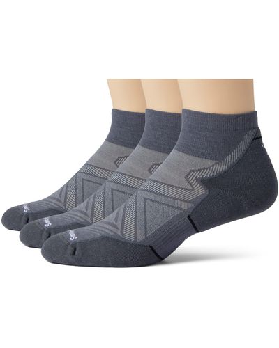 Smartwool Run Targeted Cushion Ankle Socks 3-pack - Gray