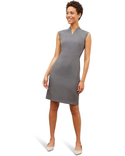 M.M.LaFleur Aditi Dress - Recycled Wondertex - Gray