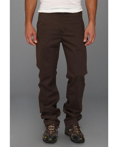 Carhartt Washed Twill Dungaree - Brown