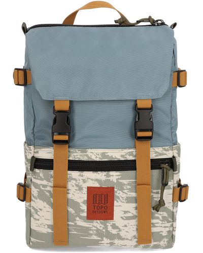Topo Rover Pack Classic Printed - Blue