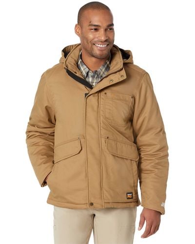 Timberland Ironhide Hooded Insulated Jacket - Brown