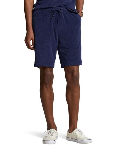 Polo Ralph Lauren 7.5-inch Terry Drawstring Shorts - Blue