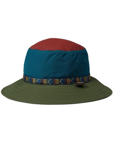 L.L. Bean Mountain Classic Bucket Hat Color-block - Green