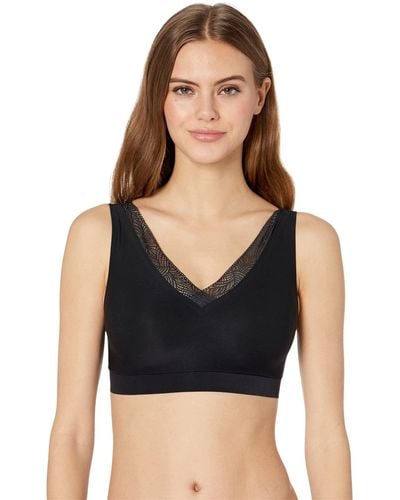 Chantelle Soft Stretch Padded Top W/ Hook And Eye - Black