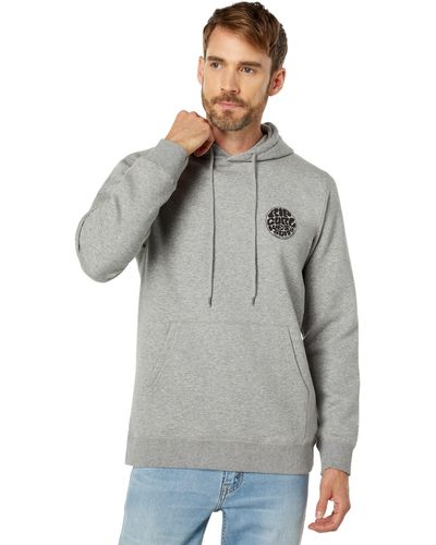 Rip Curl Wetsuit Icon Pullover Hoodie - Gray
