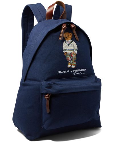 Polo Ralph Lauren Bear Backpack - Blue