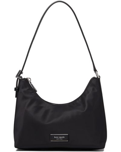 Kate Spade Sam Icon Nylon Small Shoulder Bag - Black