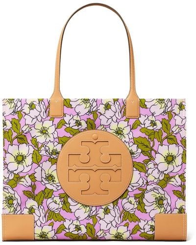 Tory Burch Ella Small Floral-print Tote Bag - Multicolor