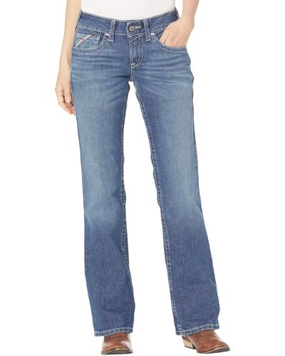 Ariat Fr Durastretch Entwined Bootcut Jean - Blue