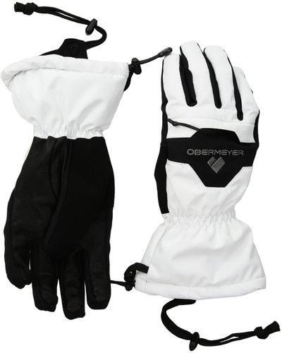 Obermeyer Regulator Gloves - White