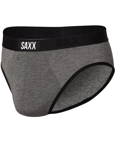 Saxx Underwear Co. Ultra Brief Fly - Gray