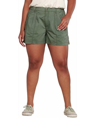 Toad&Co Boundless Hike Shorts - Green