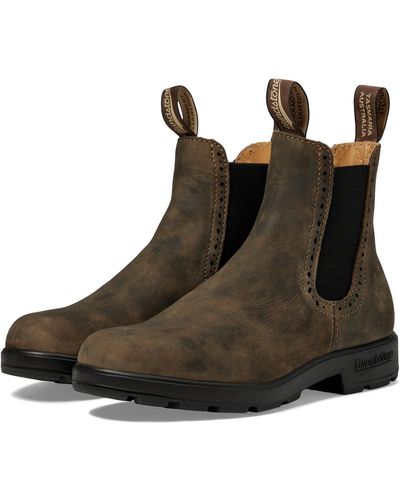 Blundstone Bl1351 High-top Chelsea Boot - Brown