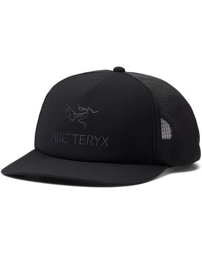 Arc'teryx Logo Trucker Flat - Black