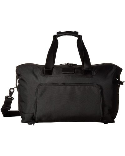 Tumi Alpha 3 Double Expansion Travel Satchel - Black