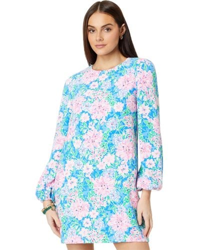 Lilly Pulitzer Alyna Long Sleeve Dress - Blue