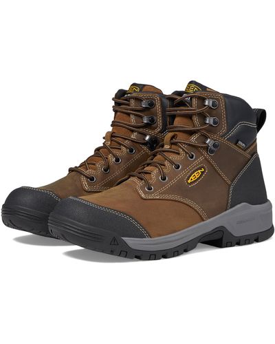 Keen Evanston 6 Soft Toe Waterproof - Brown