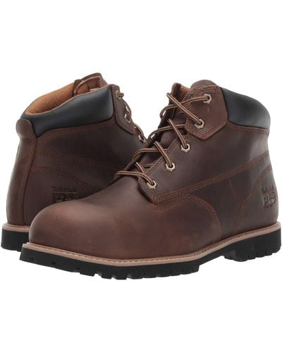 Timberland Gritstone 6 Steel Safety Toe - Brown