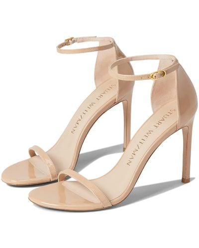 Stuart Weitzman Nudistsong Ankle Strap Sandal - Brown