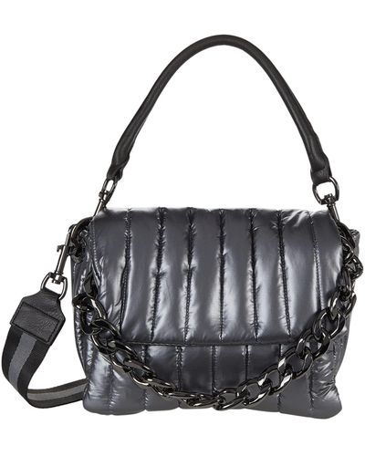 Think Royln Colorblock Wingman Tote in Pyrite (Black Hardware) - Her Hide  Out