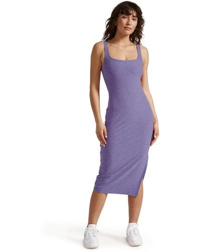 Beyond Yoga Spacedye Icon Midi Dress - Purple