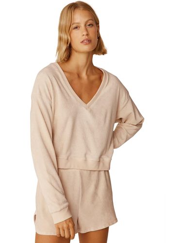 Beyond Yoga Tropez Pullover - Natural