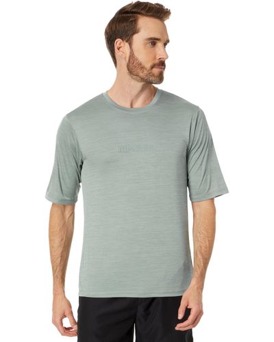 Rip Curl Dawn Patrol Short Sleeve Uv Tee - Blue