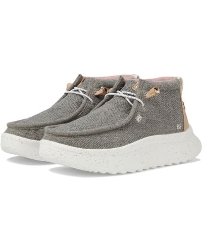 Hey Dude Wendy Peak High Wool - Gray