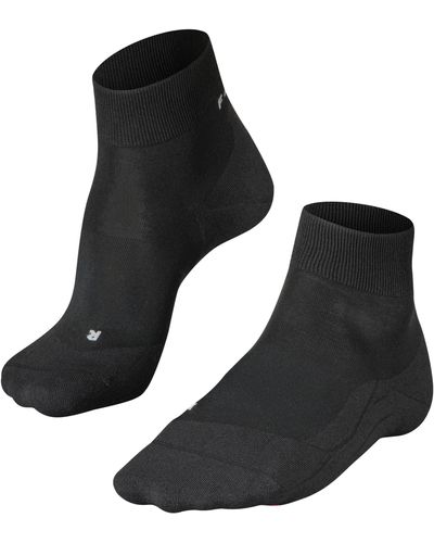 FALKE Ru4 Light Short Running Socks - Black