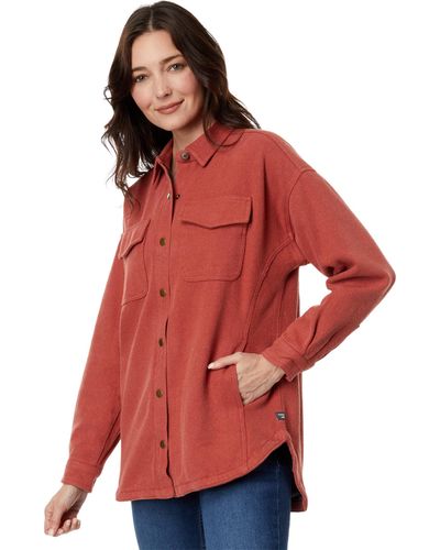 Toad&Co Conifer Shirt Jacket - Red