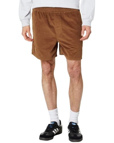 Madewell 5 1/2 Corduroy Everywear Shorts - Brown