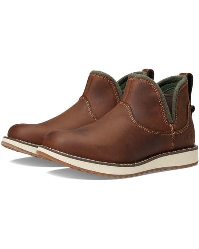 L.L. Bean Stonington Boot Plain Toe Pull-on - Brown