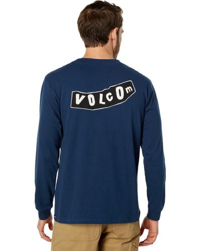 Volcom Skate Vitals Relics Long Sleeve Tee - Blue