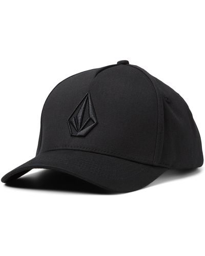 Volcom Embossed Stone Adjustable Hat - Black