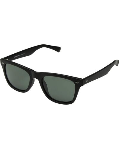 Cole Haan Ch6061 (dark Tortoise) Fashion Sunglasses - Black