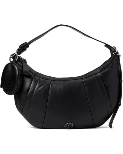 Cole Haan Quilted Hobo Bag - Black