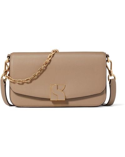 Kate Spade Dakota Smooth Leather Medium Convertible Shoulder Bag - Natural