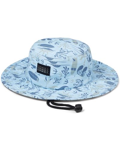 O'neill Sportswear Wetlands Print Bucket Hat - Blue