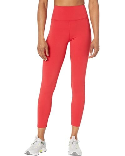 GIRLFRIEND COLLECTIVE Float 7/8 Length Seamless High-rise Leggings - Red
