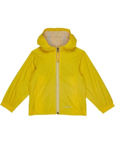 L.L. Bean Discovery Rain Jacket - Yellow