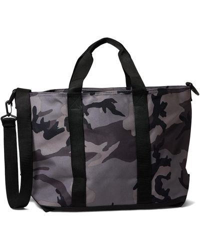 L.L. Bean Zip Hunter's Tote Bag With Strap Camouflage Large - Black