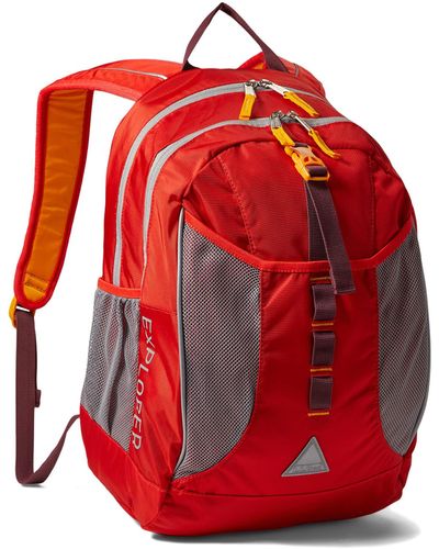 L.L. Bean Kids Bean's Explorer Backpack Color-blocked Iii - Red